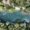 Floating a river in The Texas Hill Country